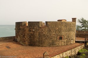 Bastion im Fort von Puerto Plata