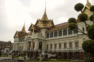 Blick zum Königspalast von Bangkok