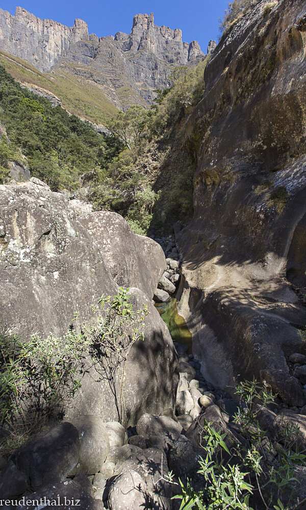 Wanderung am Tugela Gorge