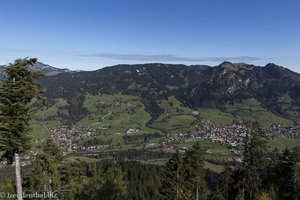 Die Aussicht vom Burgschrofen