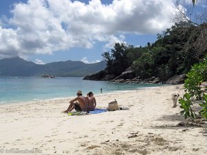Strand an der Anse Soleil