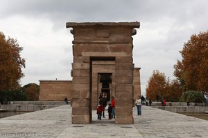 Tempel von Debod in Madrid