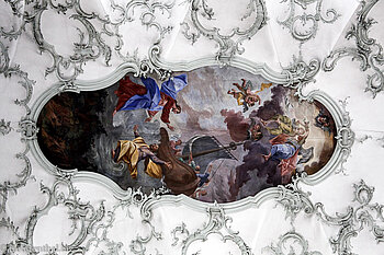 Deckengemälde in der Kirche