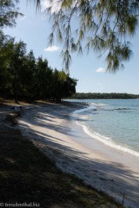 Strand auf der Ile aux Cerfs