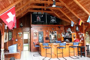 Bar und Rezeption der Lazare Lodge