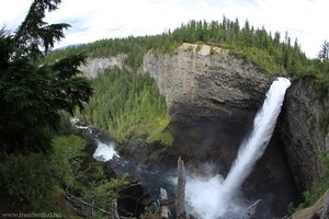 Murtle River und Helmcken Falls