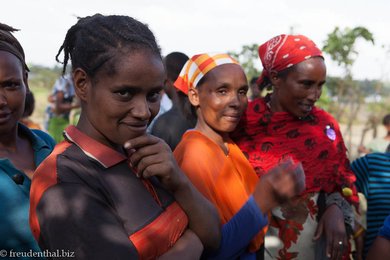 Wolayta-Frauen in Äthiopien