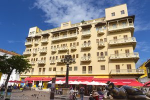 Edificio Cuesta an der Plaza de Santo Domingo von Cartagena