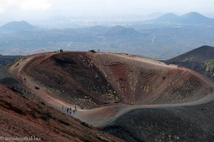 Blick in den Silvester-Krater