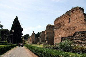 Straße durch die Caracalla Thermen