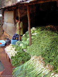 Marktstand in Sri Lanka