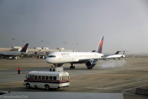 auf dem Flughafen von Atlanta