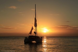 Sonnenuntergang in der Wallilabou Bay