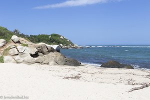 Und noch ein schöner Strandabschnitt im Tayrona Nationalpark