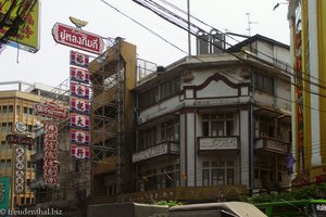 Chinesische Schriften in Chinatown Bangkok