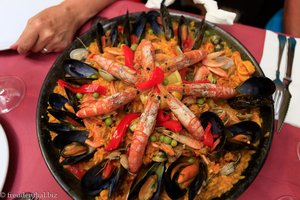 Paella zum Abschied von Santiago de Compostela