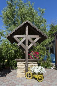 Brunnen bei der Resedinta Rotundu in Butuceni - Moldawien