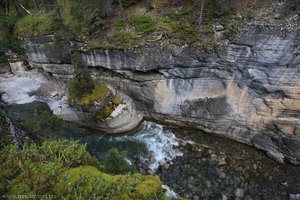 Oberer Bereich des Maligne Canyons
