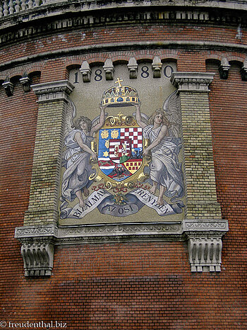 Mosaik auf dem Budaer Burgberg
