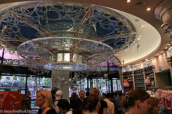 Eingangsbereich im Disney-Store