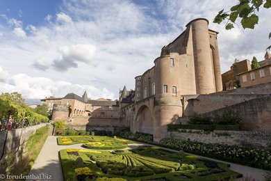 Das Palais de la Berbie in Albi und sein Barockgarten