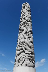 Monolith - Nacktensäule mitten im Vigelandsparken