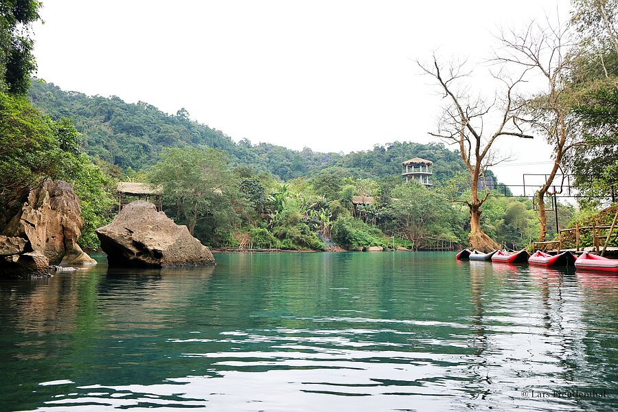 Flussidylle am Sông Chày in Vietnam
