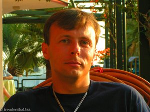 Lars im Hotel Galeri in der Türkei