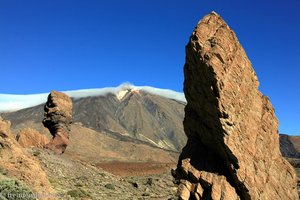 der Finger Gottes und noch ein Fels vor dem Teide