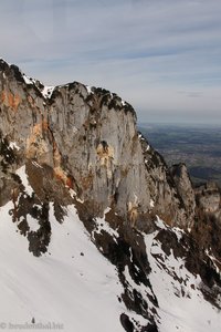 Felswand am Untersberg