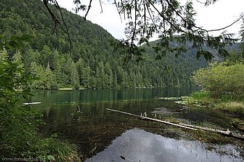 Blick auf den Cameron Lake