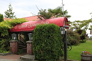 das Beach House Cafe am Qualicum Beach