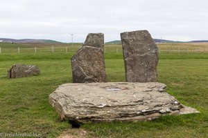 Eine Grabstelle bei den Stehenden Steinen von Stenness