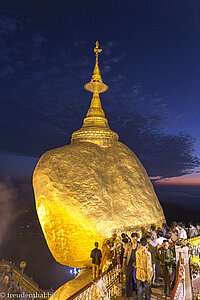 der Goldene Felsen von Kyaiktiyo