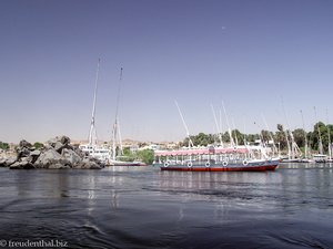 Boote bei Assuan
