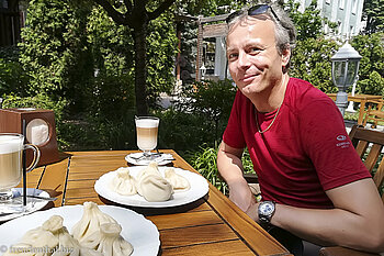 Lars beim Georgier Tbilise in Chisinau