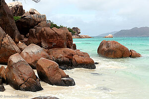 Felsen in der Anse José