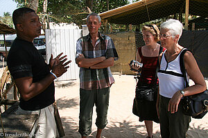 in der Turtle Hatchery Kosgoda