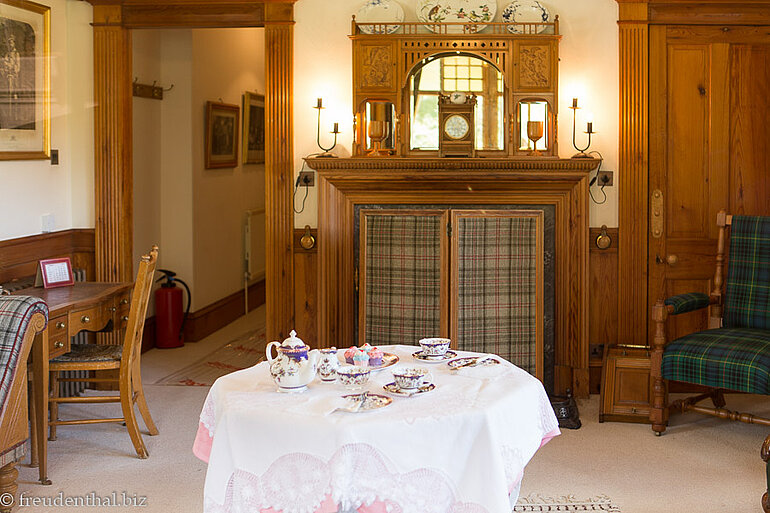 Zimmer vom Gartenhaus beim Balmoral Castle