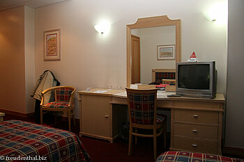 unser Zimmer im Hotel Mundial