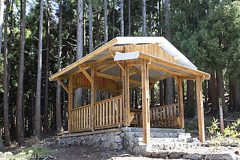 Schutzhütte beim Plateau du Petit Matarum