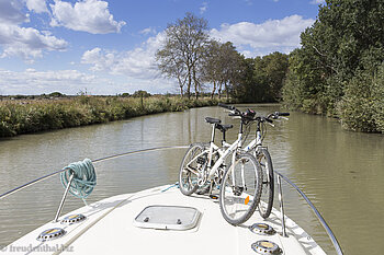 Hausboottour auf dem Canal du Midi
