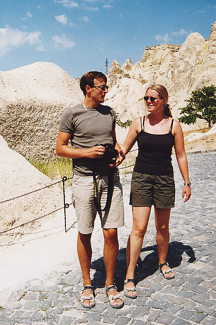 Annette und Lars in Göreme