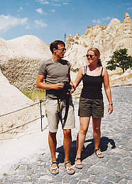 Annette und Lars in Göreme