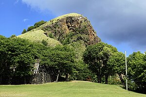 Pigeon Island, Blick hinauf zum Signal Point