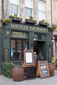 Maggie Dickson's auf dem Grassmarket in Edinburgh