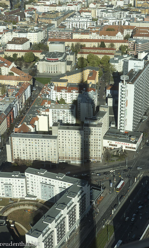 Schatten des Berliner Fernsehturms