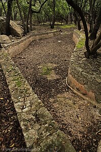 ehemaliges Wasserbecken nahe der Ermita de la Trinitat