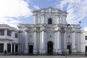 Die Kathedrale von Popayán.