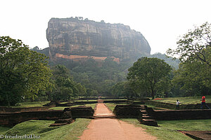 Sigiriya, der Löwenfelsen